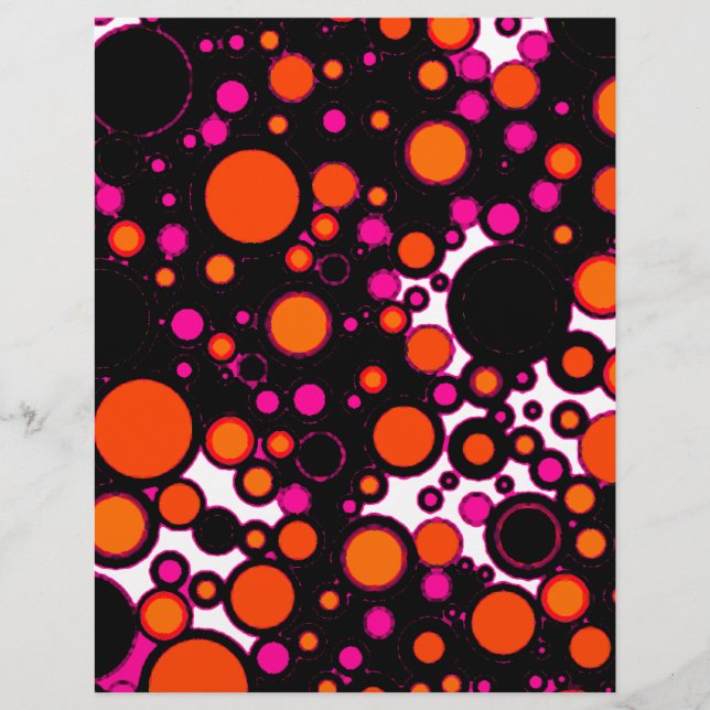 Pink and orange dots (Front)