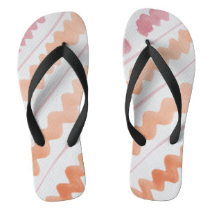 Pink and Orange Jandals
