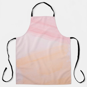 Pink and orange paints apron