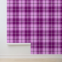 Pink And Plum Tartan Plaid