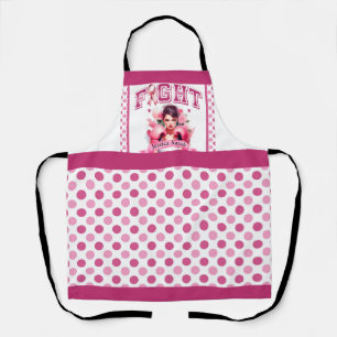 Pink and Pretty Floral Breast Cancer Apron