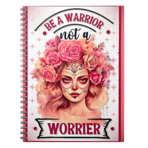 Pink and Pretty Sugar Skull Notebook