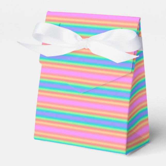Pink and Purple Favour Box (Front Side)