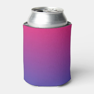 Pink and Purple Gradient Colours Can Cooler