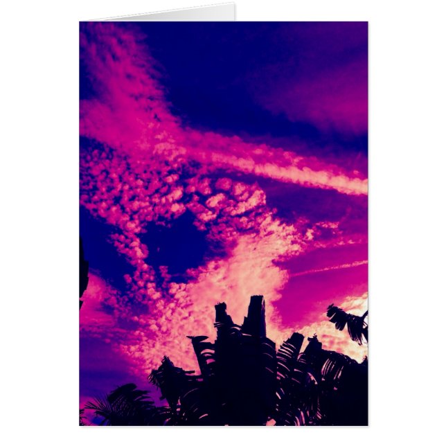 Pink and Purple Interesting Sky (Front)
