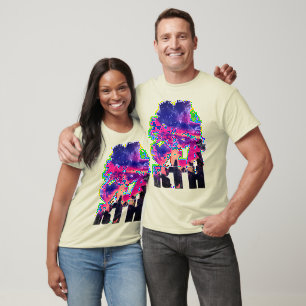 Pink and Purple Interesting Sky T-Shirt