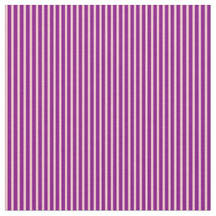 Pink and Purple Lines Pattern Fabric