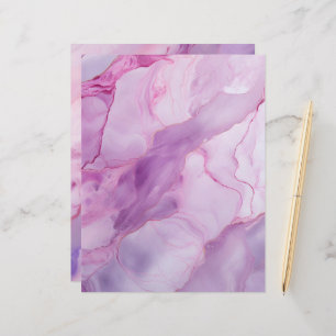 Pink and Purple Marble Scrapbook Paper Backgrounds