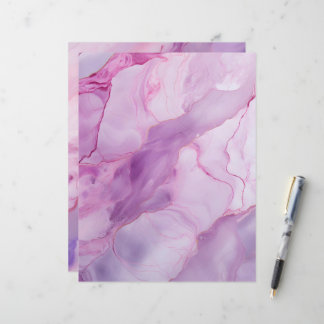 Pink and Purple Marble Scrapbook Paper Backgrounds