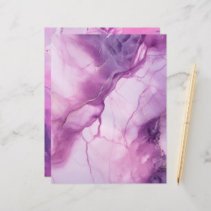 Pink and Purple Marble Scrapbook Paper Backgrounds