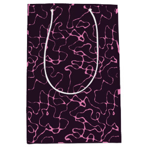 pink and purple medium gift bag