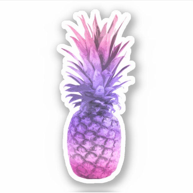 Pink and Purple Pineapple (Front)