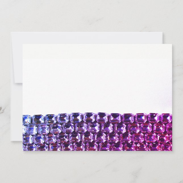 Pink and purple Rhinestones (Front)