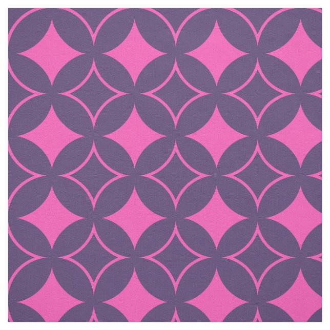 Pink and purple shippo fabric (Swatch)