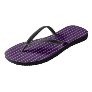 Pink and Purple Stripes Jandals