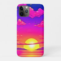 Pink and Purple Sunset