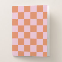 Pink and Red Checkered