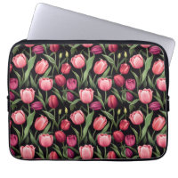 Pink and Red Floral Tulip