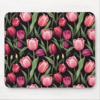 Pink and Red Floral Tulip