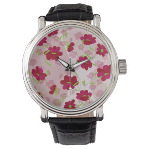 Pink and Red Flowers - Floral Watch