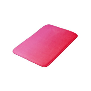 Pink and Red Gradient Bath Mat