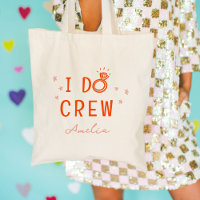 Pink and Red I Do Crew Sketch Bachelorette Party
