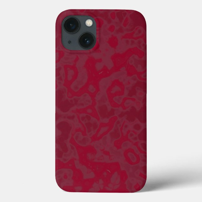 pink and red marble Case-Mate iPhone case (Back)