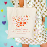 Pink and Red Sketch Disco Bachelorette Weekend<br><div class="desc">Pink and red disco ball bachelorette weekend party tote bags featuring these pink and red sketch illustrated girly icons.</div>
