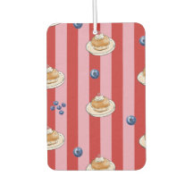 Pink and red stripes with cake pattern
