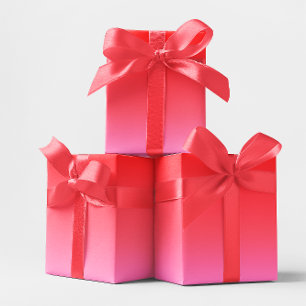 Pink and Red Valentine Gradient Wrapping Paper
