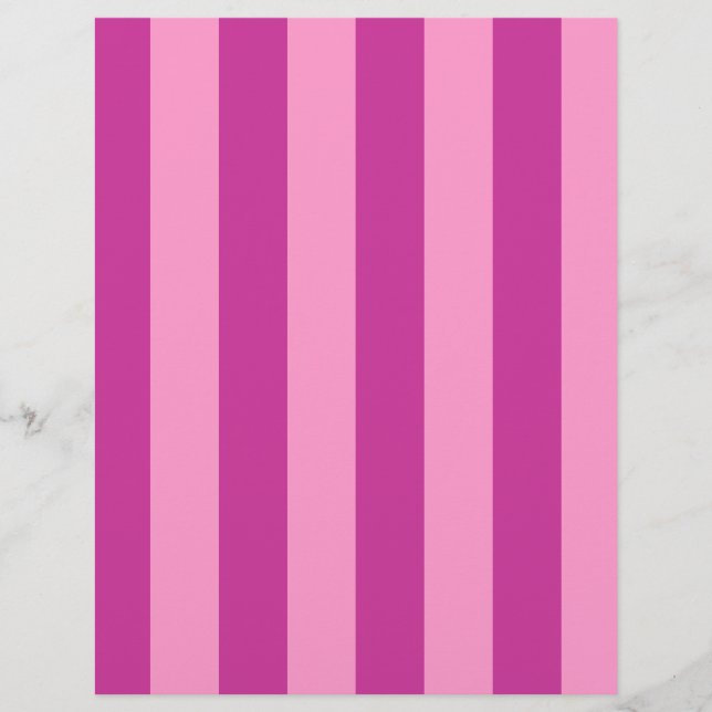 Pink and Red-violet Stripes (Front)