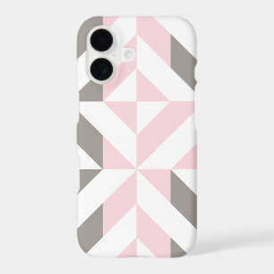 Pink and Silver Geometric ZigZag