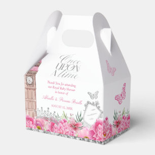 Pink and Silver Once Upon a Time Princess Favour Box