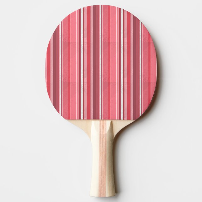 Pink and Stinky Stripes Ping Pong Paddle (Back)