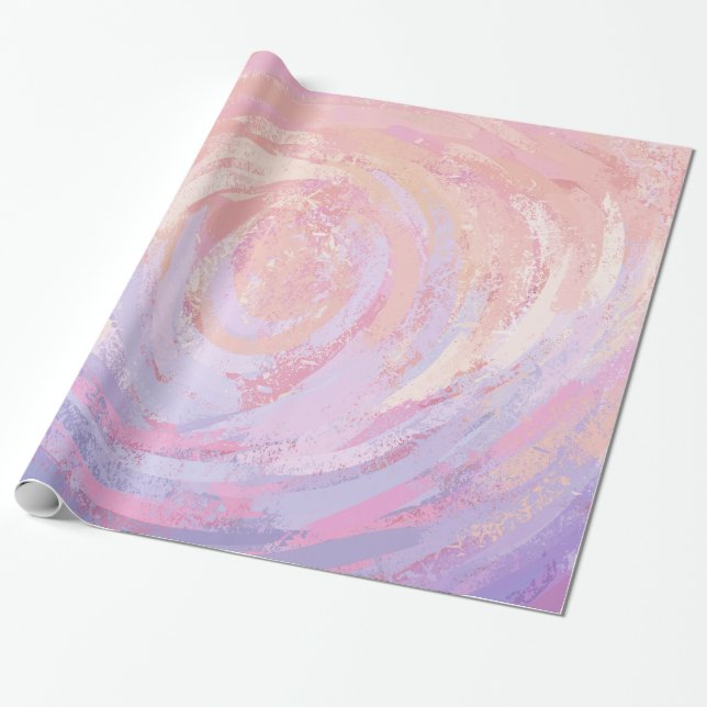 Pink and Stinky Wrapping Paper (Unrolled)