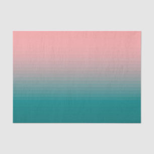 Pink and Teal  Tissue Paper