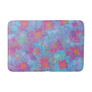 Pink and Turquoise Dream Bath Mat