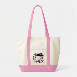 Pink and Vivid Bea-Streaming Tote Bag