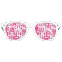 Pink and White Camo Design