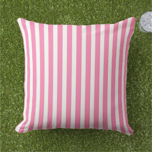 Pink And White Cushion