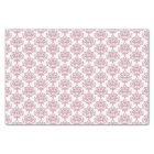 Pink and White Damask Tissue Paper
