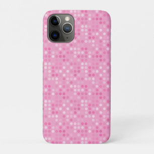 pink and white dots Case-Mate iPhone case