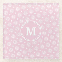 Pink And White Floral Pattern