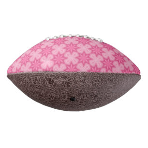 Pink And White Football