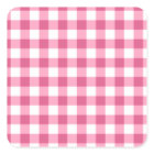 Pink And White Gingham Check Pattern