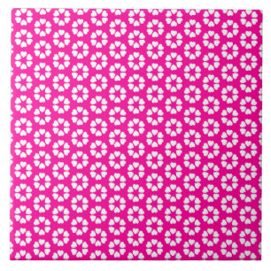 Pink and White Heart Pattern   Duvet Cover Tile