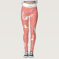 Pink and White Japanese Pattern