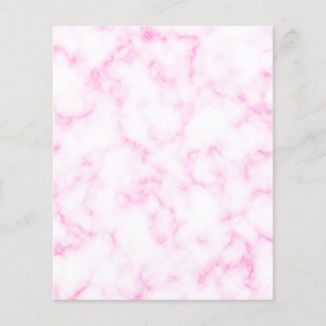 Pink and White Marble Paper (Front)