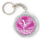Pink and White Personalised Gymnastics Team Gifts