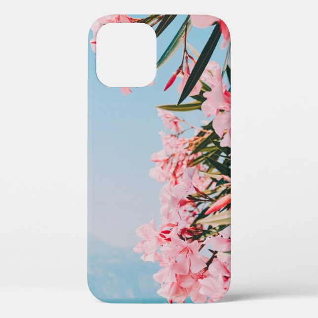 Pink and white petaled flowers Case-Mate iPhone case (Back)